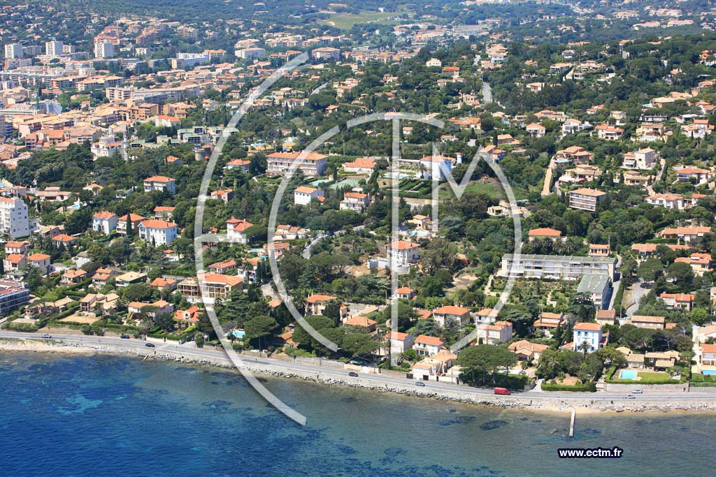 Photo arienne de Sainte Maxime