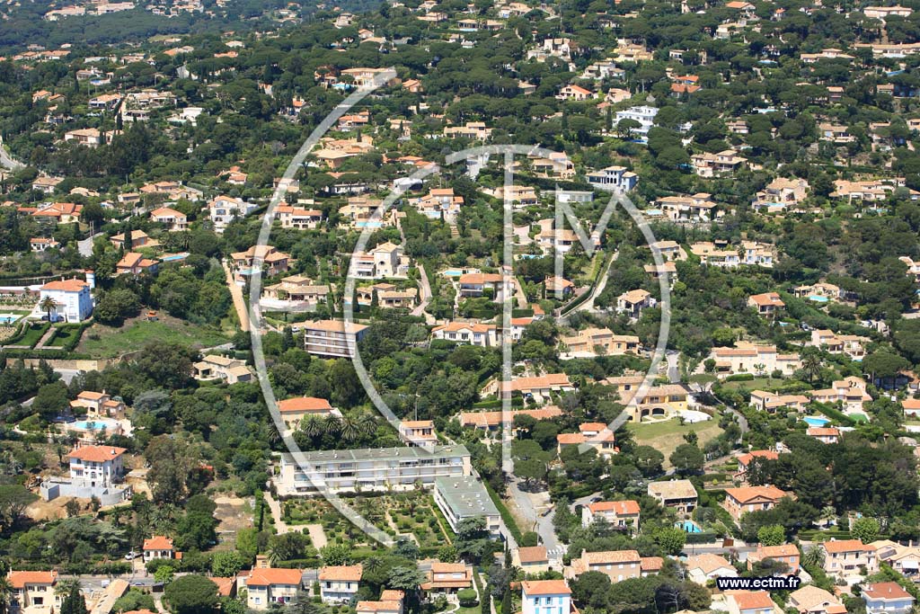 Photo arienne de Sainte Maxime