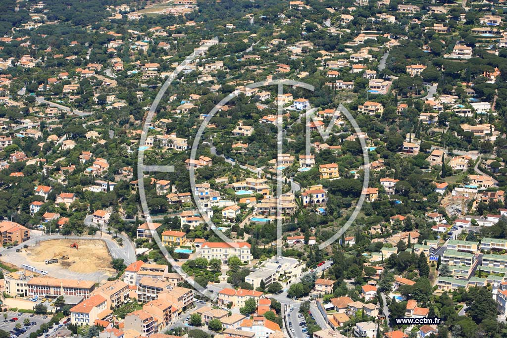 Photo arienne de Sainte Maxime
