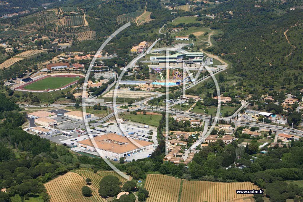 Photo arienne de Sainte Maxime
