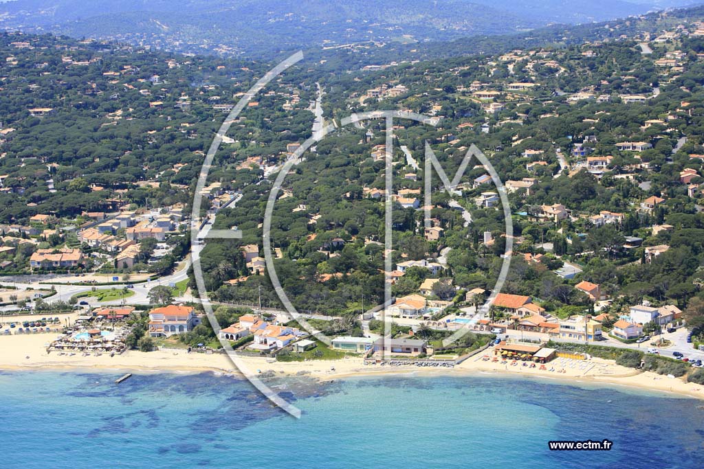 Photo arienne de Sainte Maxime - les Messugues