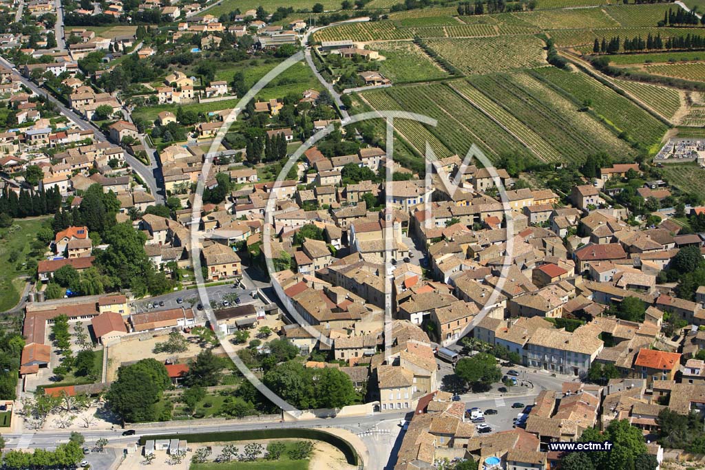 Photo arienne de Saint Genies de Comolas