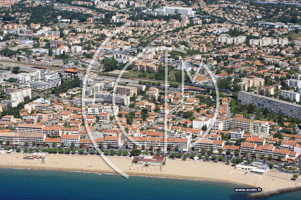 Photo arienne de Frejus