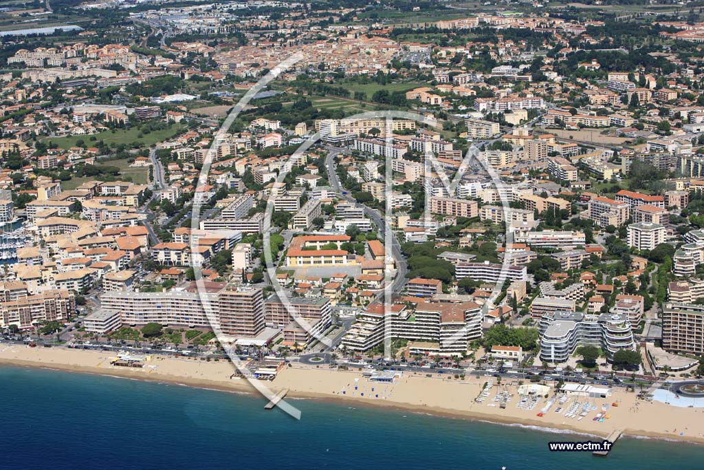 Photo arienne de Frejus
