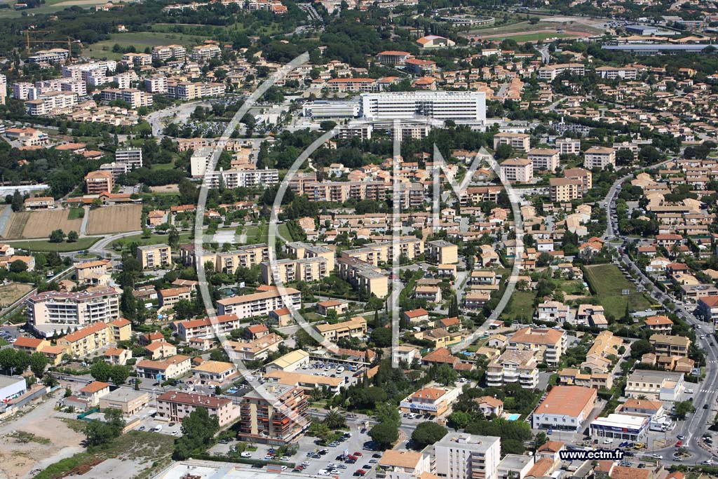 Photo arienne de Frejus
