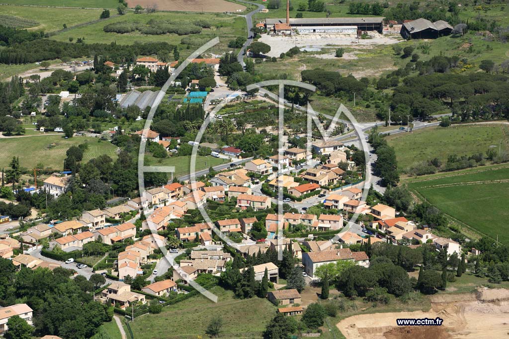 Photo arienne de Frejus
