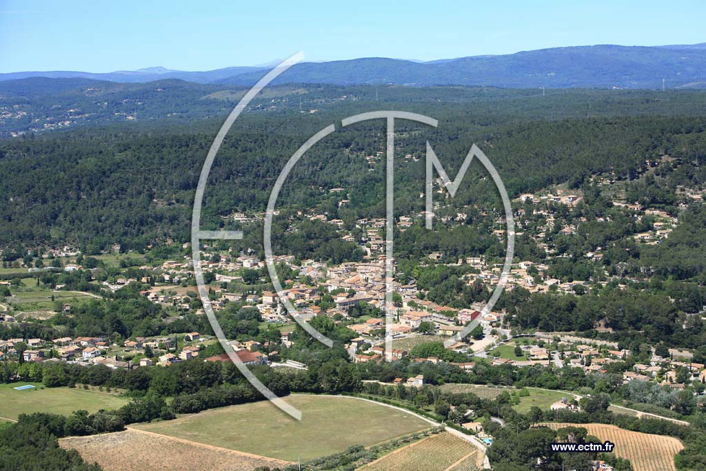 Photo arienne de La Motte