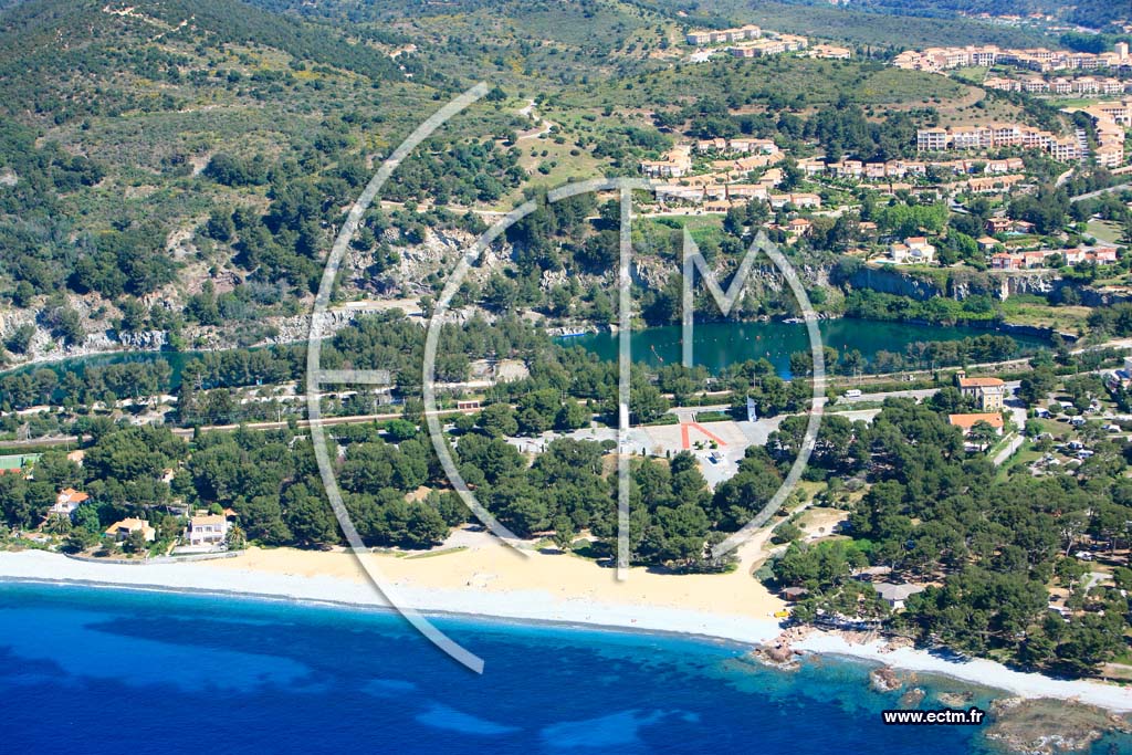 Photo arienne de Plage du debarquement