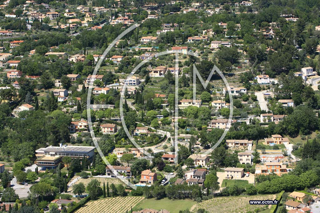 Photo arienne de Draguignan