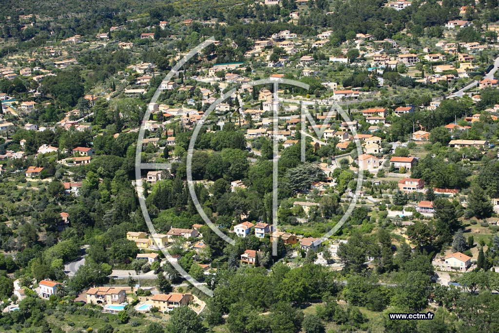 Photo arienne de Draguignan