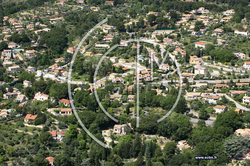 Photo arienne de Draguignan