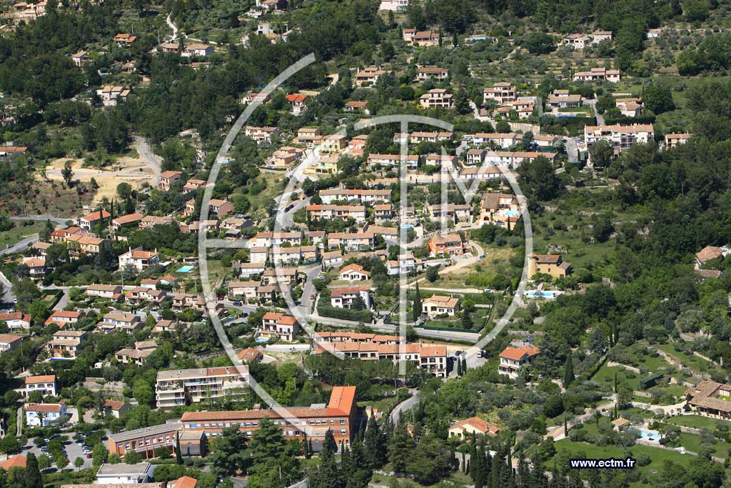 Photo arienne de Draguignan