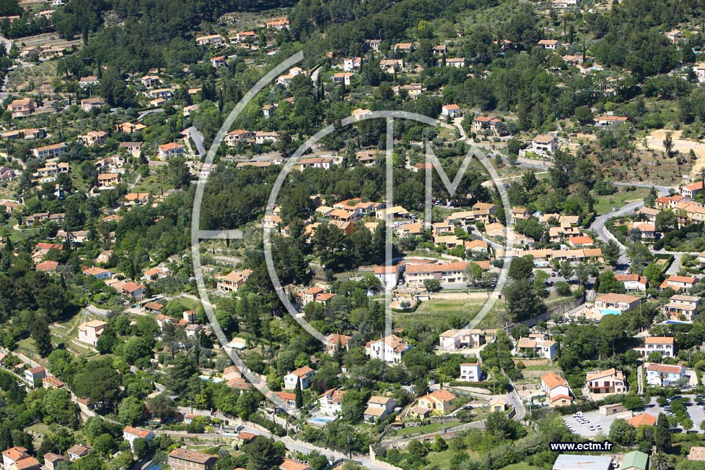 Photo arienne de Draguignan