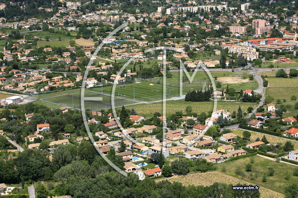 Photo arienne de Draguignan