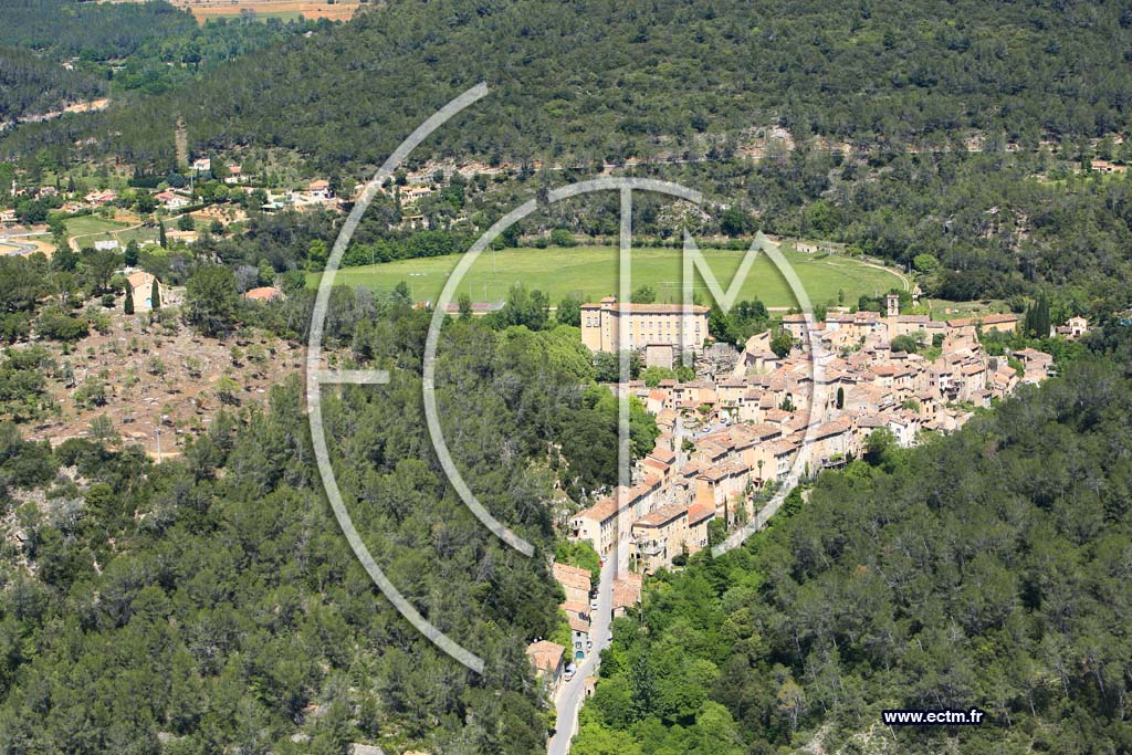 Photo arienne de Entrecasteaux
