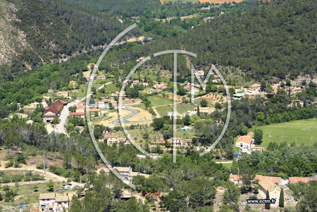 Photo arienne de Entrecasteaux