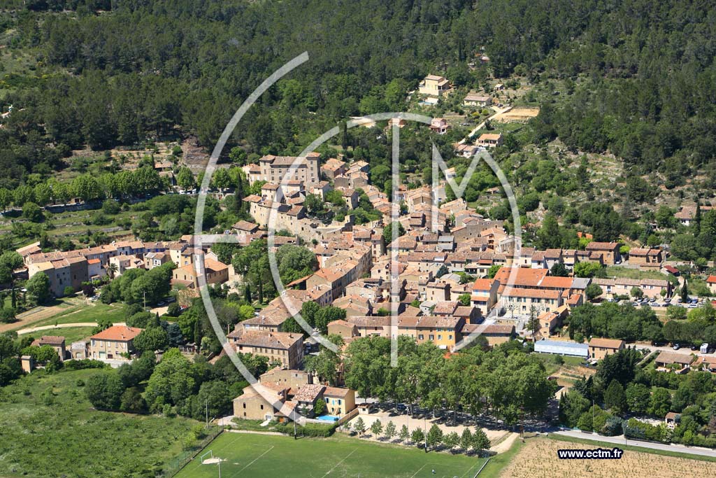Photo arienne de Montfort sur Argens