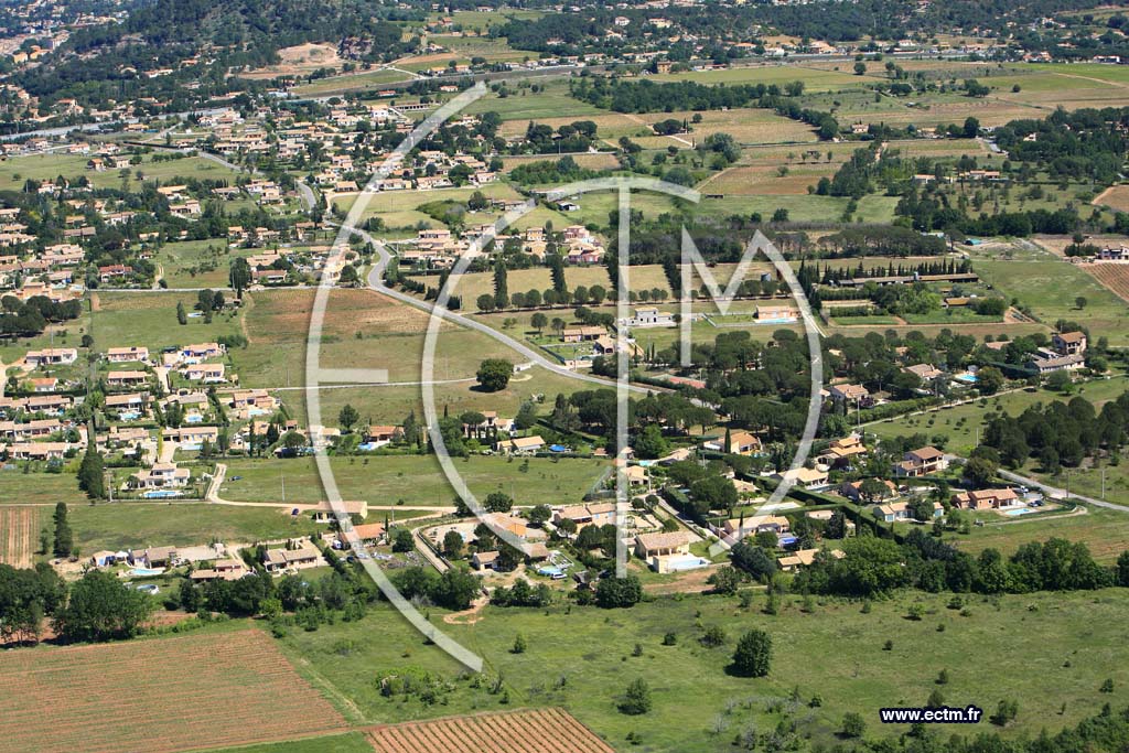 Photo arienne de Vidauban
