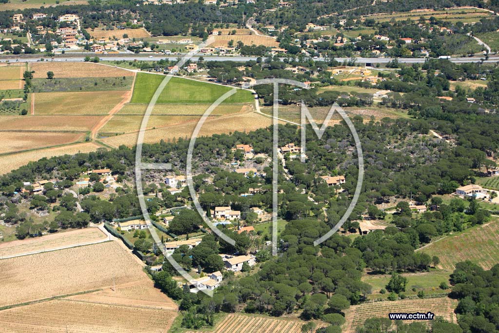 Photo arienne de Vidauban