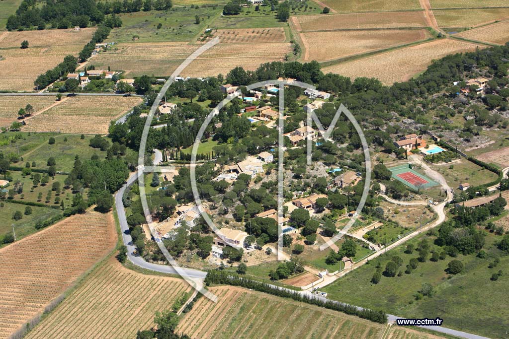 Photo arienne de Vidauban