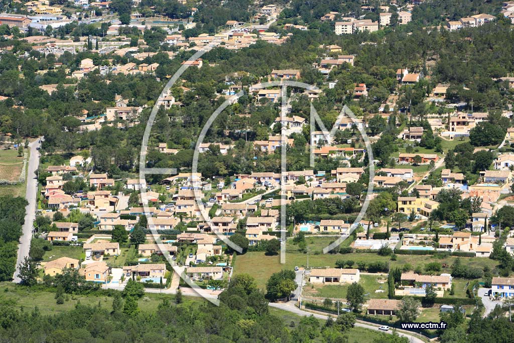 Photo arienne de Vidauban