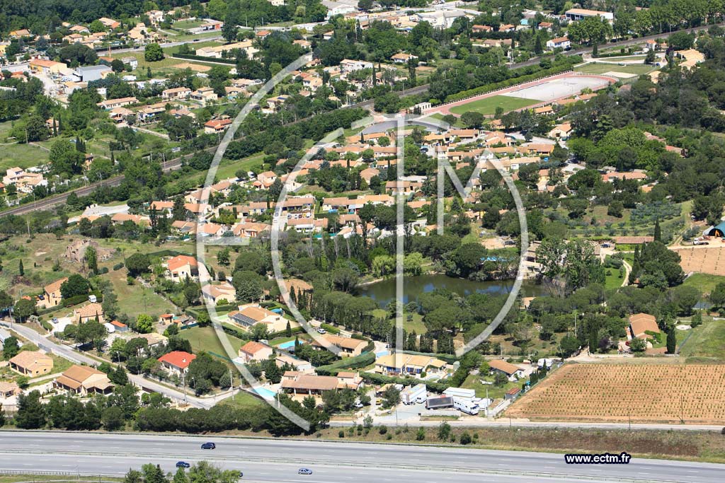 Photo arienne de Vidauban