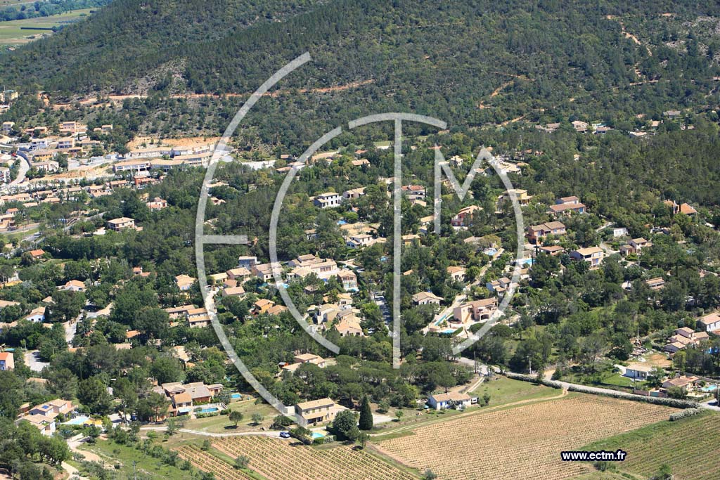 Photo arienne de Vidauban