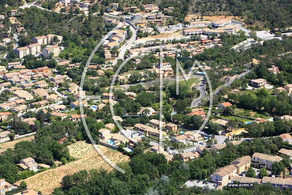 Photo arienne de Vidauban