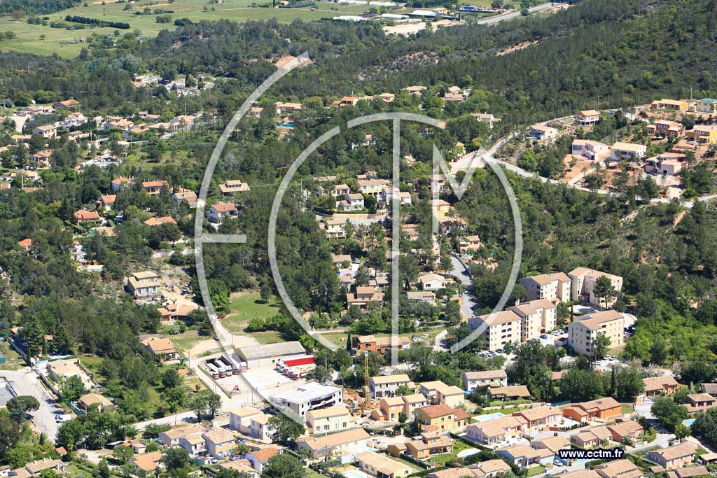 Photo arienne de Vidauban