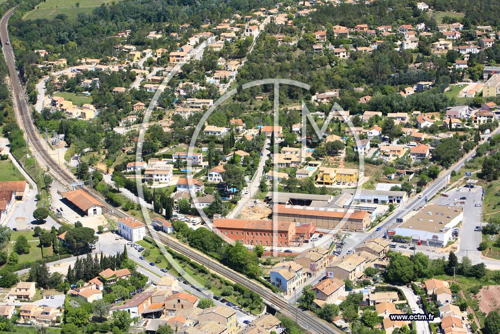 Photo arienne de Vidauban