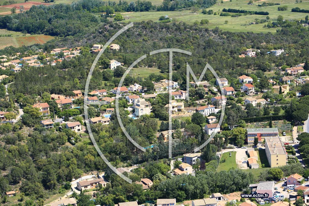 Photo arienne de Vidauban