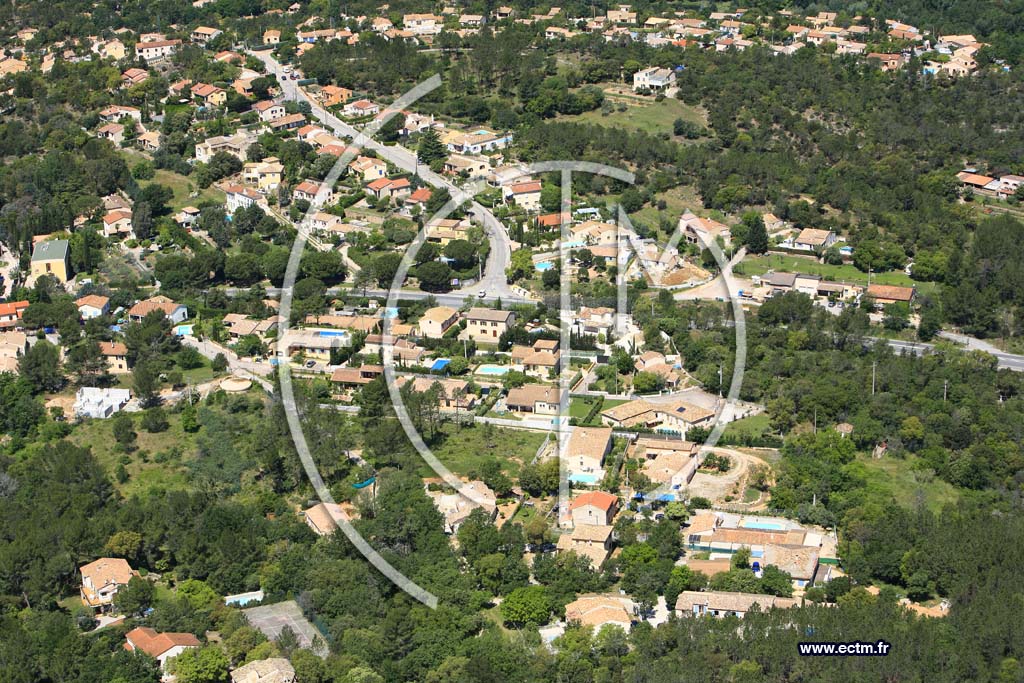 Photo arienne de Vidauban