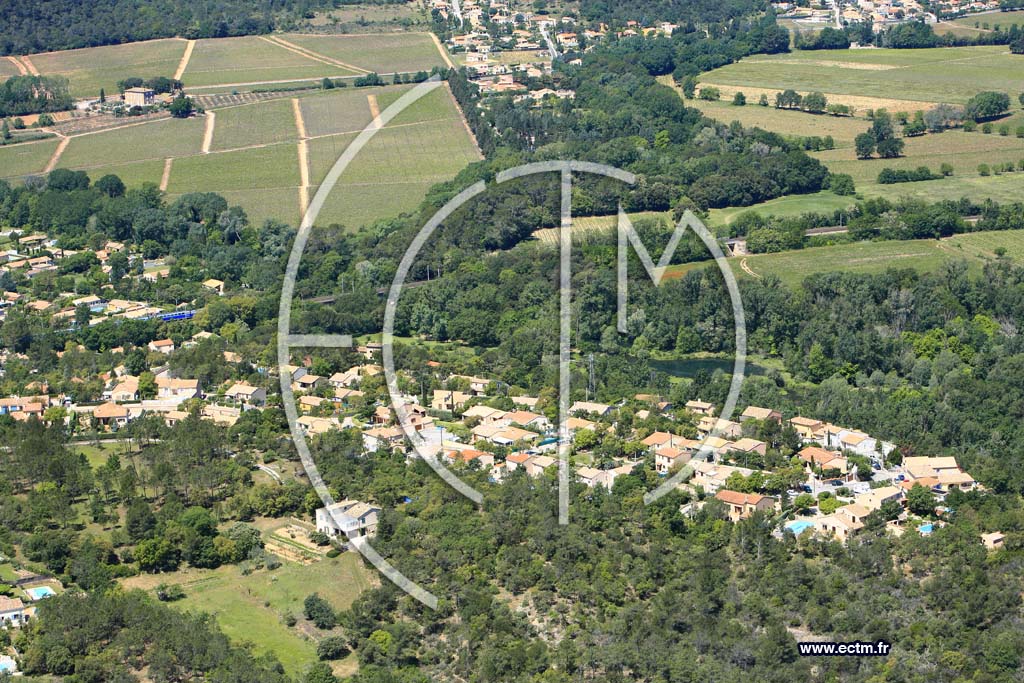 Photo arienne de Vidauban