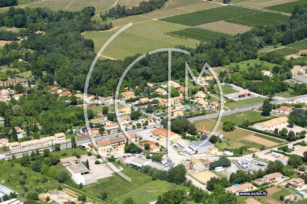 Photo arienne de Vidauban