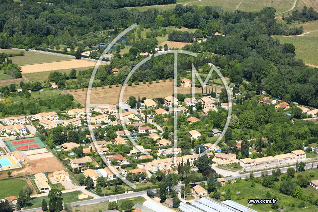 Photo arienne de Vidauban