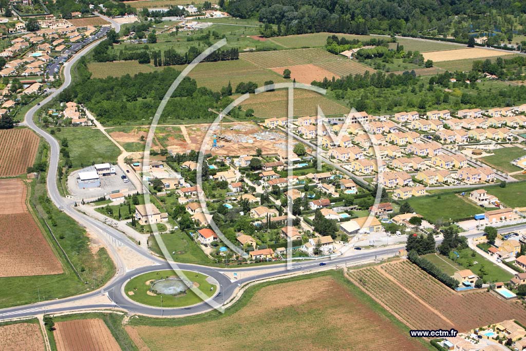 Photo arienne de Vidauban