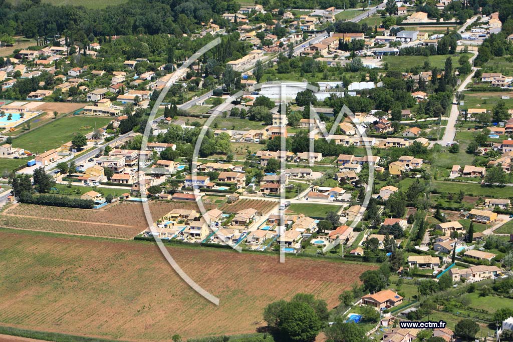 Photo arienne de Vidauban