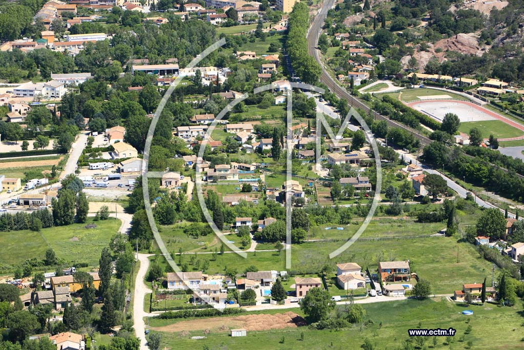Photo arienne de Vidauban