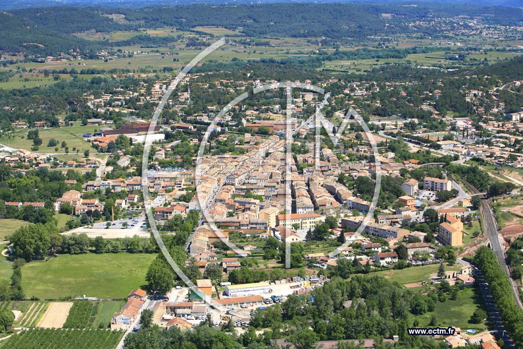 Photo arienne de Vidauban