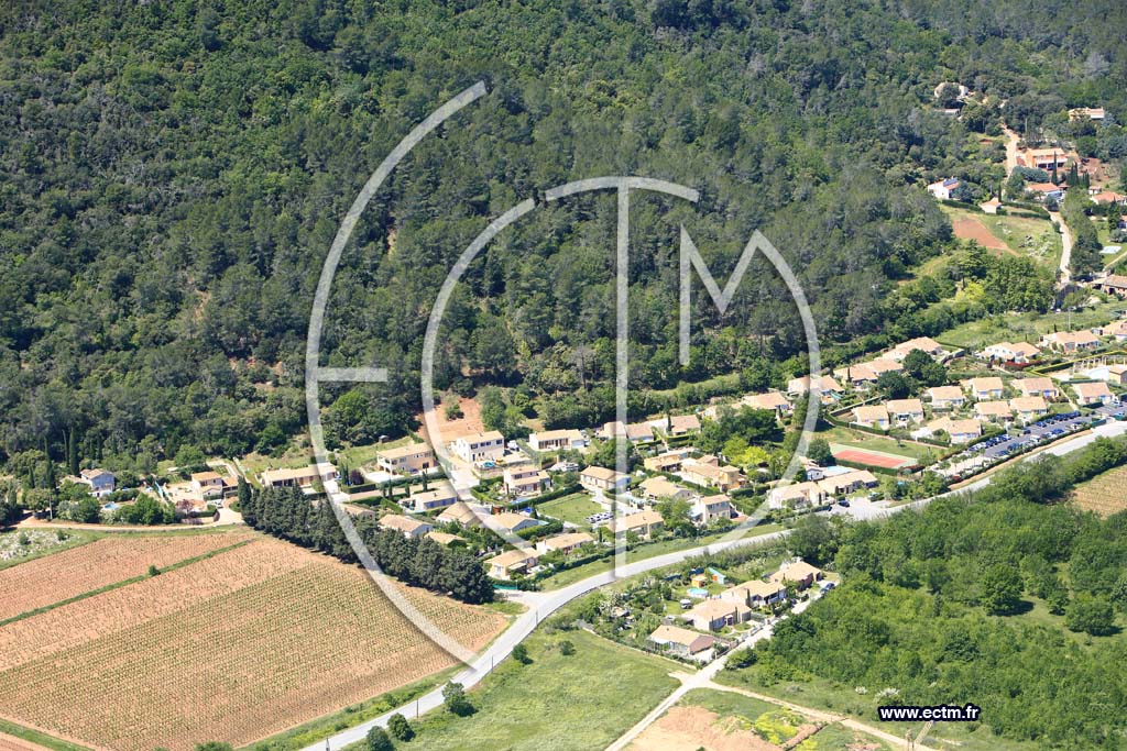 Photo arienne de Vidauban