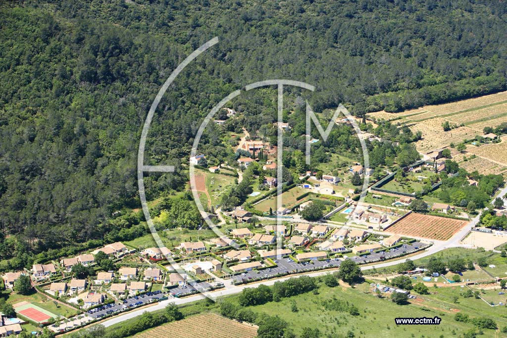 Photo arienne de Vidauban