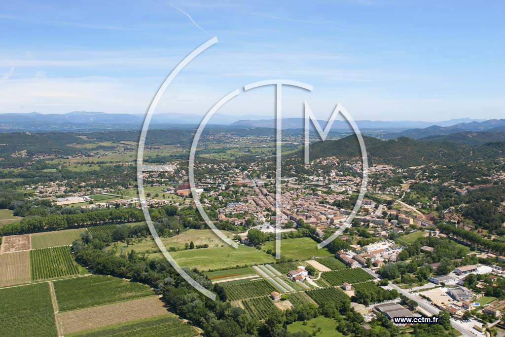 Photo arienne de Vidauban
