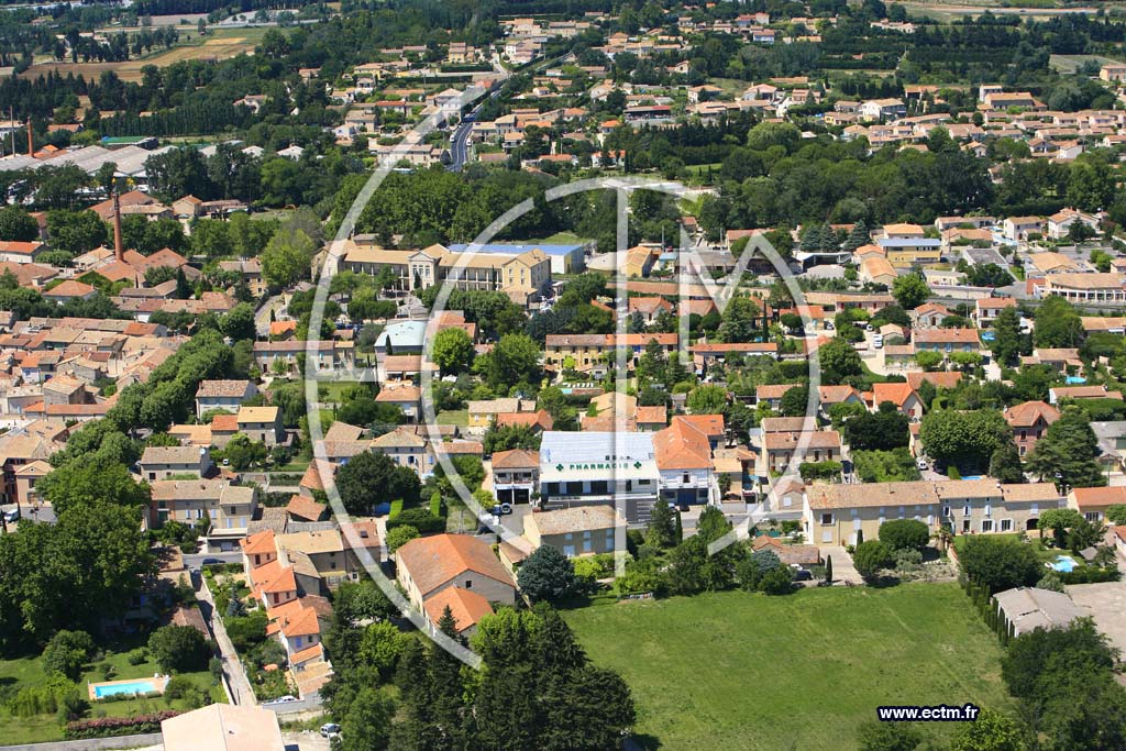 Photo arienne de Monteux