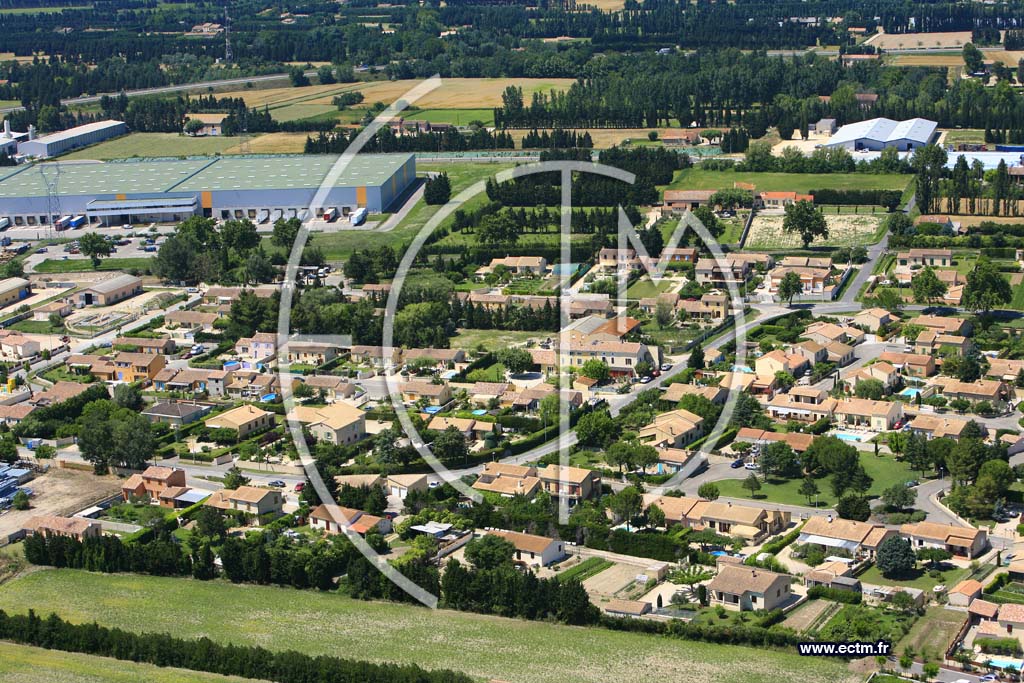Photo arienne de Monteux