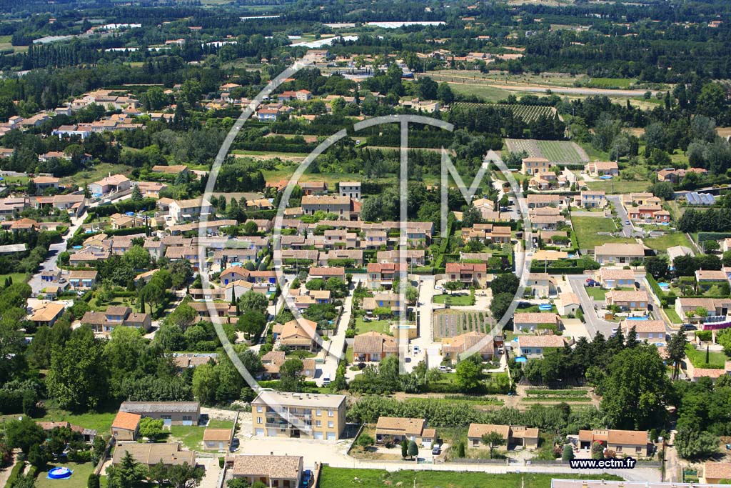 Photo arienne de Monteux