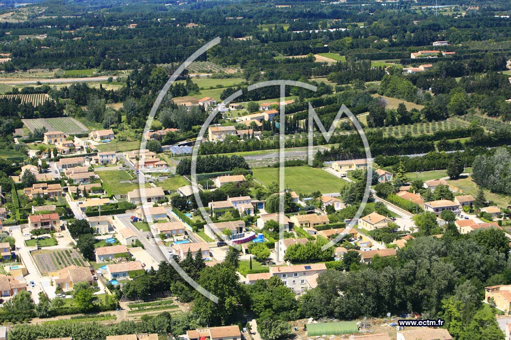 Photo arienne de Monteux
