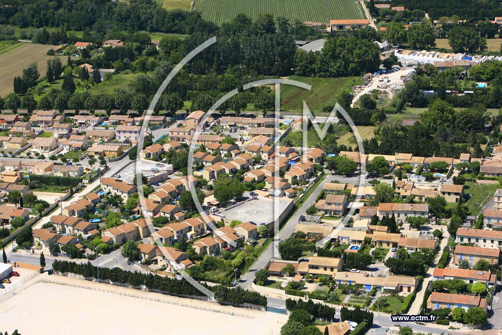 Photo arienne de Monteux