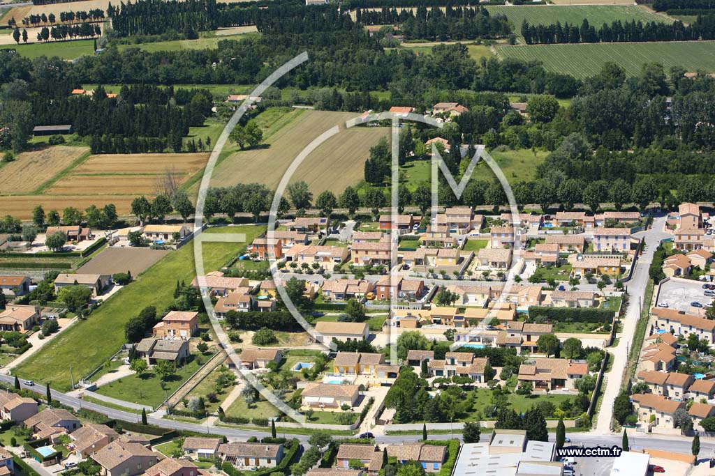 Photo arienne de Monteux