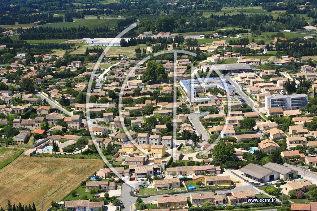 Photo arienne de Sarrians