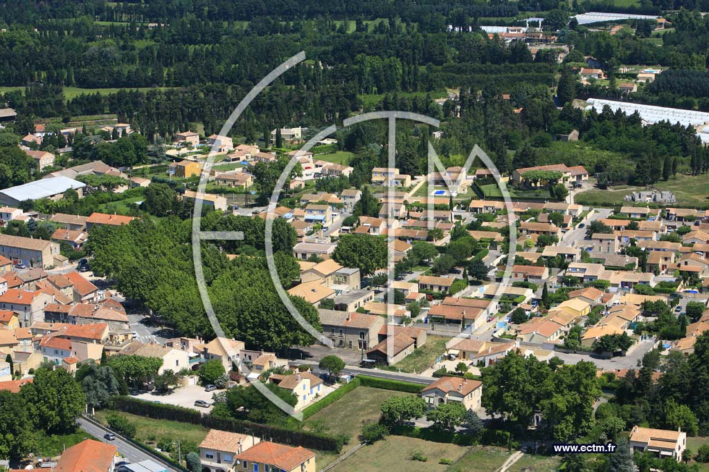 Photo arienne de Cabannes